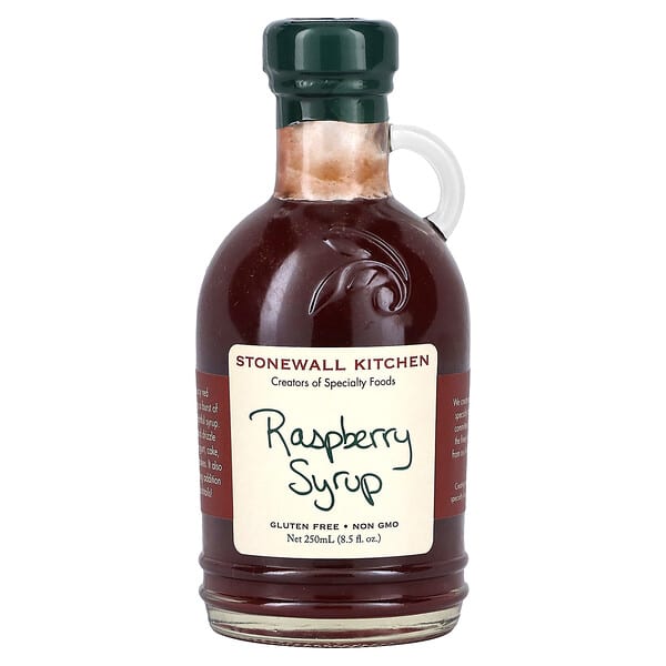 Stonewall Kitchen, 라즈베리 시럽, 250ml(8.5fl oz)