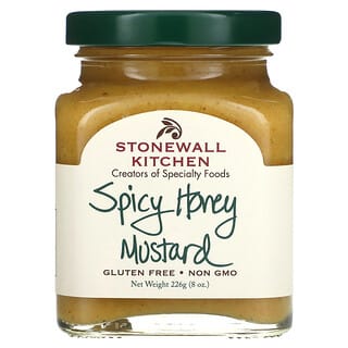 Stonewall Kitchen, Spicy Honey Senf, würziger Honig-Senf, 226 g (8 oz.)