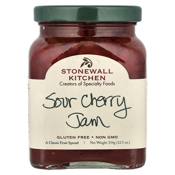 Stonewall Kitchen, Sour Cherry Jam, 12.5 oz (354 g) — product photo 1