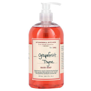 Stonewall Kitchen, Hand Soap, Grapefruit Thyme, 16.9 fl oz (500 ml)
