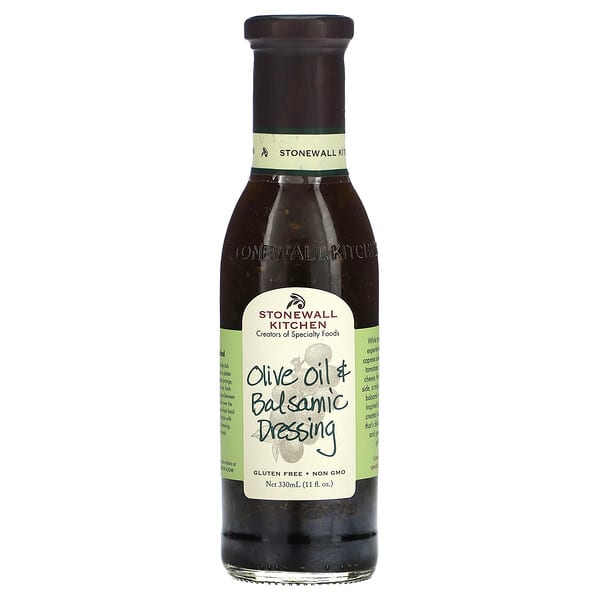 Stonewall Kitchen, Olive Oil &amp; Balsamic Dressing, 11 fl oz (330 ml)
