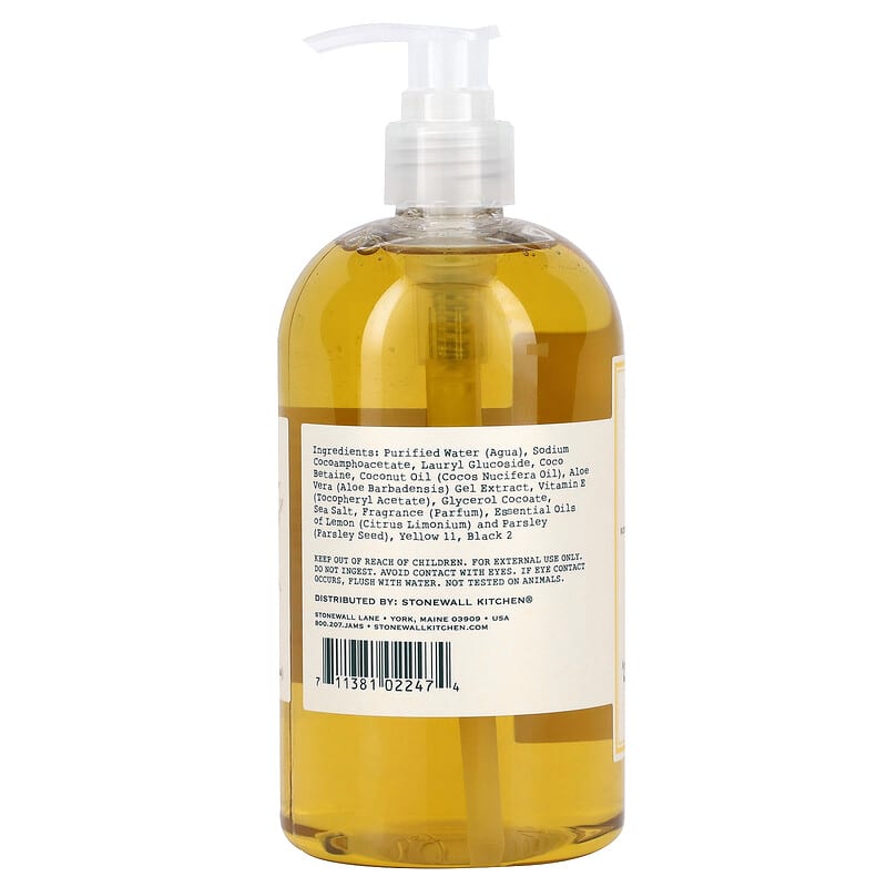 Hand Soap, Lemon Petersilie, Handseife, Zitrone-Petersilie, 500 ml