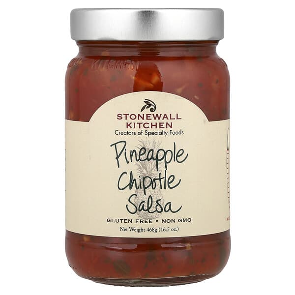 Stonewall Kitchen, Pineapple Chipotle Salsa, Mild, 16.5 oz (468 g)