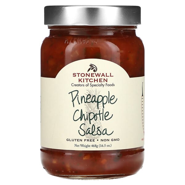 Stonewall Kitchen, Pineapple Chipotle Salsa, Mild, 16.5 oz (468 g)