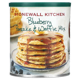 Stonewall Kitchen, Mistura para Waffle e Panqueca de Mirtilo, 453,6 g (16 oz)