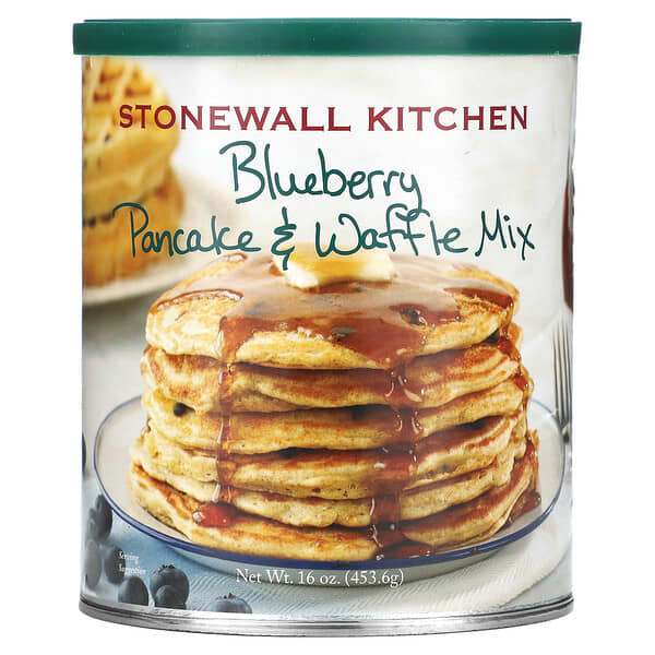 Stonewall Kitchen, 블루베리 팬케이크 & 와플 믹스, 453.6g(16oz)