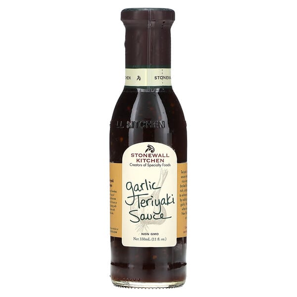 Stonewall Kitchen, 마늘 데리야끼 소스, 330ml(11fl oz)