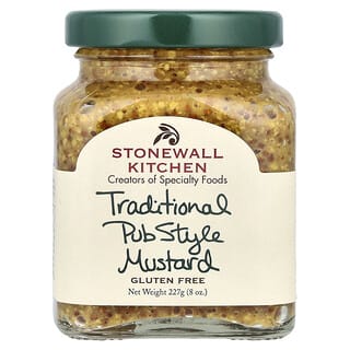Stonewall Kitchen, Mostaza estilo pub tradicional, 227 g (8 oz)