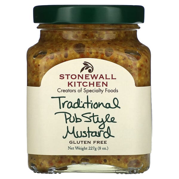 Stonewall Kitchen, 전통 펍 스타일 머스타드, 227g(8oz)