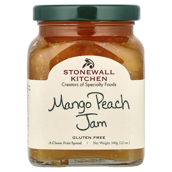 Stonewall Kitchen, Mango Peach Jam, 12 oz (340 g)