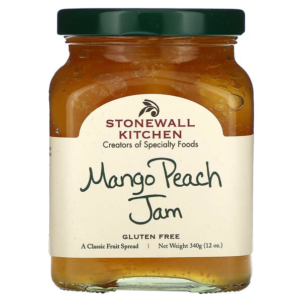 Stonewall Kitchen, Mango-ferskenmarmelade, 340 g
