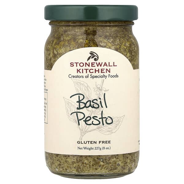 Stonewall Kitchen, 바질 페스토, 227g(8oz)