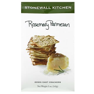 Stonewall Kitchen, Down East Crackers, rozmaryn i parmezan, 142 g