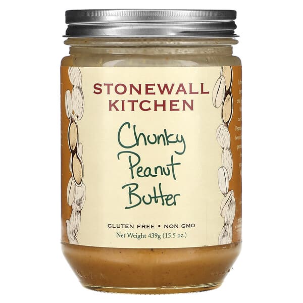 Stonewall Kitchen, Chunky Peanut Butter, 15.5 oz (439 g)