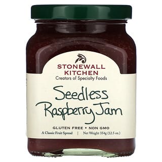 Stonewall Kitchen, Confiture de framboise sans pépins, 354 g