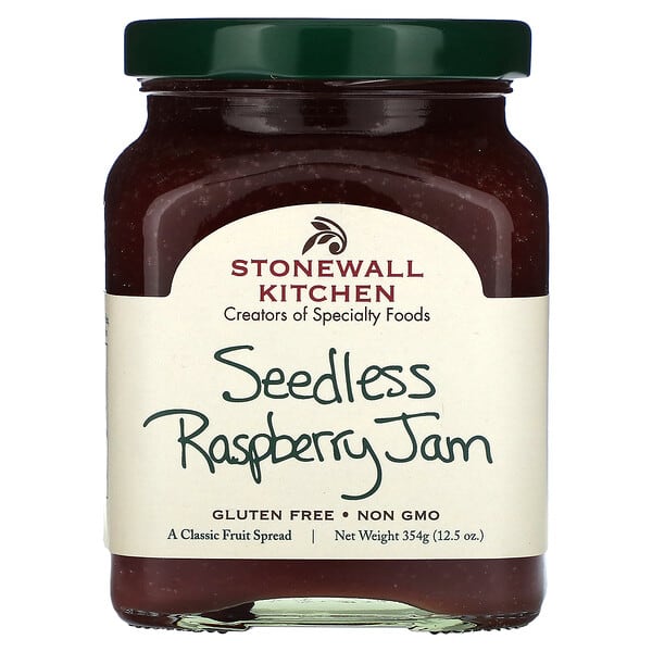 Stonewall Kitchen Seedless Raspberry Jam 12 5 Oz 354 G   8 