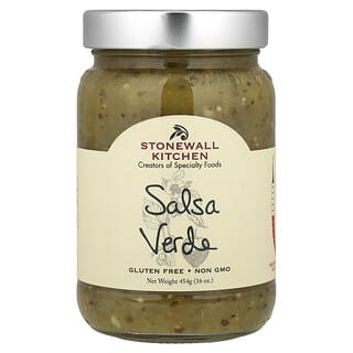 Stonewall Kitchen, Salsa Verde, Meio Quente, 454 g (16 oz)