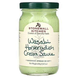 ستون وول كيتشن‏, Wasabi Horseradish Cream Sauce, 8.25 oz (234 g)