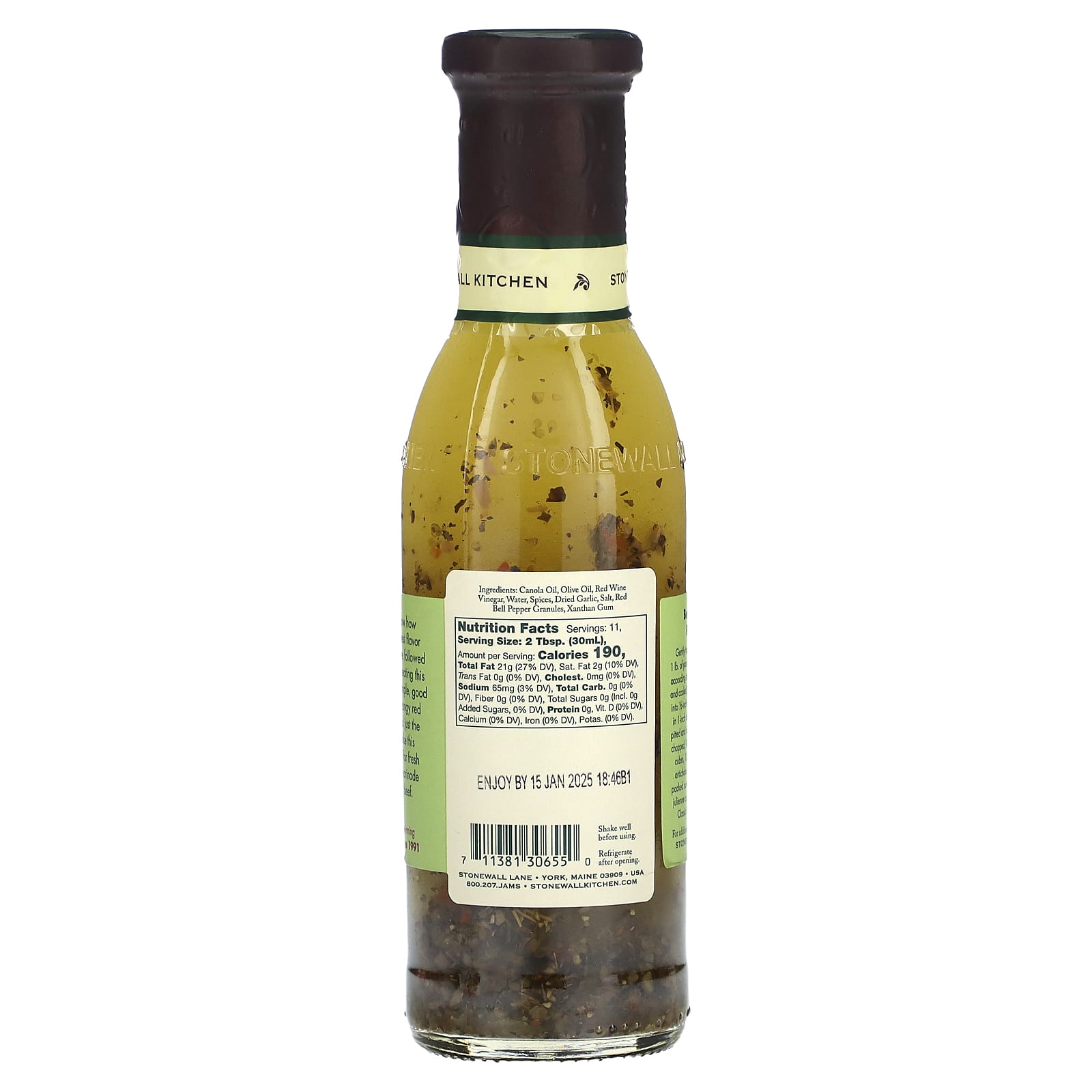 Stonewall Kitchen, Classic Italian Dressing, 11 fl oz (330 ml)