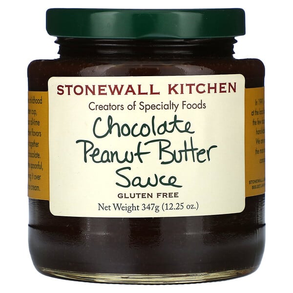 Stonewall Kitchen, Sos de ciocolată cu unt de arahide, 12,25 oz (347 g)