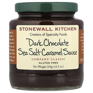 Stonewall Kitchen, Dark Chocolate Sea Salt Caramel Sauce, 12.5 oz  (354 g)