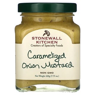 Stonewall Kitchen, Caramelized Onion Senf, karamellisierter Zwiebel-Senf, 220 g (7,75 oz.)