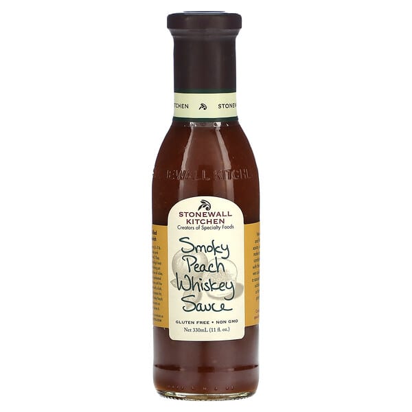 Stonewall Kitchen, 스모키 피치 치즈 소스, 330ml(11fl oz)