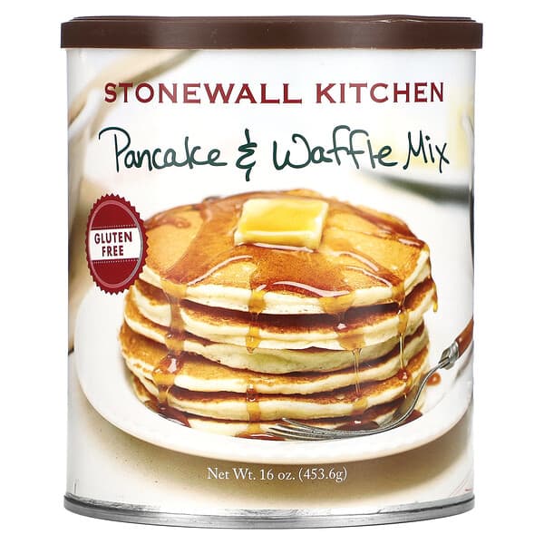 Stonewall Kitchen, 글루텐 무함유 팬케이크 & 와플 믹스, 453.6g(16oz)