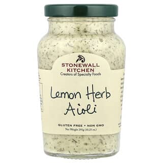 Stonewall Kitchen, Lemon Herb Aioli , 10.25 oz (291 g)