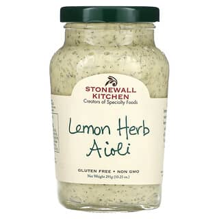 Stonewall Kitchen, Lemon Herb Aioli , 10.25 oz (291 g)