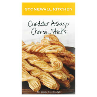 Stonewall Kitchen, Cheddar Asiago Cheese Sticks , 4 oz (113.4 g)