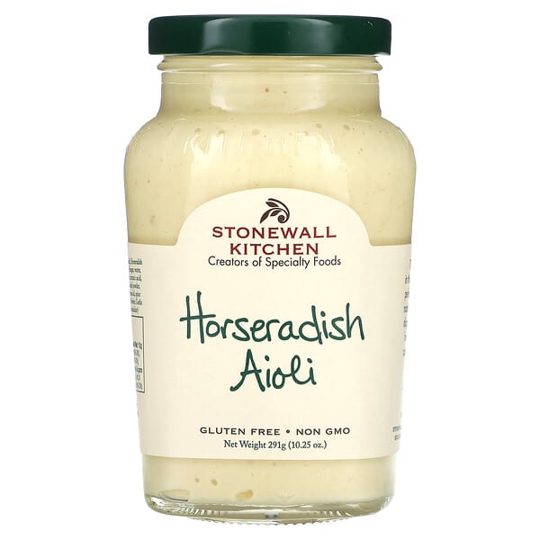 Stonewall Kitchen, 서양고추냉이 아이올리, 291g(10.25oz)
