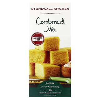 Stonewall Kitchen, Mezcla para pan de maíz, Sin gluten, 453,6 g (16 oz)