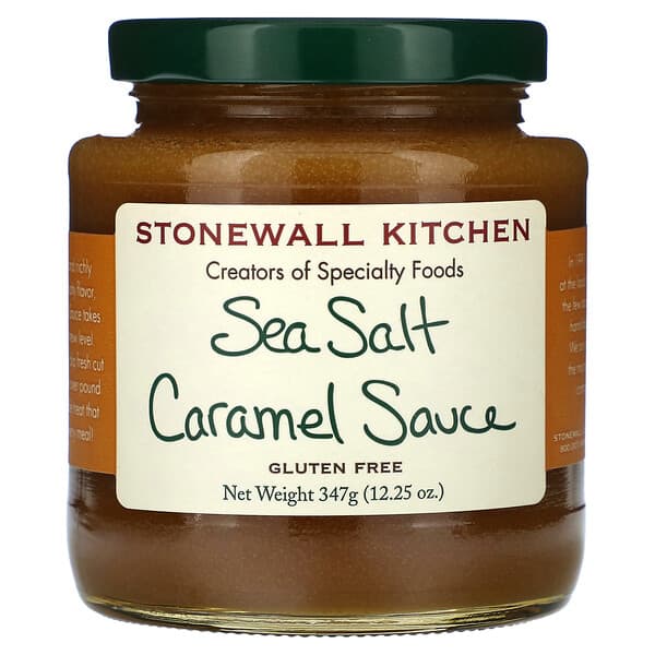 Stonewall Kitchen, 海鹽焦糖醬，12.25 盎司（347 克）