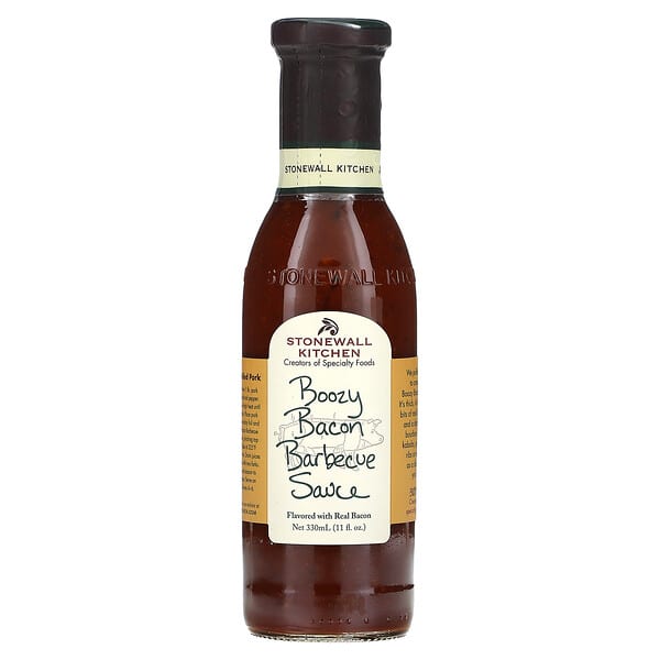Stonewall Kitchen, 부지 베이컨 바비큐 소스, 330ml(11fl oz)