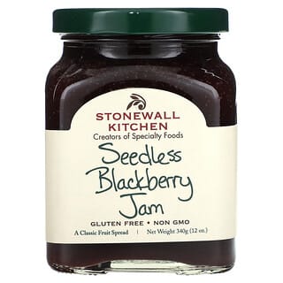 Stonewall Kitchen, Seedless Blackberry Jam, 12 oz (340 g)