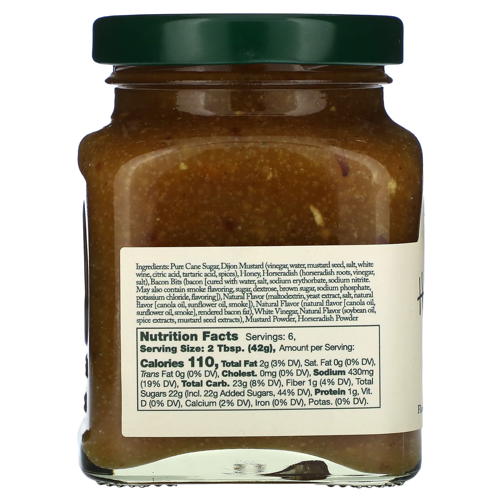 Stonewall Kitchen, Horseradish Bacon Mustard Dip, 8.75 oz (248 g)