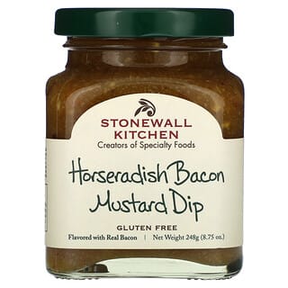 Stonewall Kitchen, Horseradish Bacon Mustard Dip, 8.75 oz (248 g)