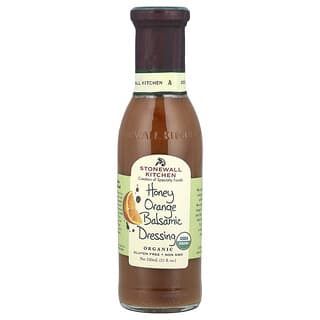 Stonewall Kitchen, Pembalut Balsamik Oren Madu Organik, 11 fl oz (330 ml)