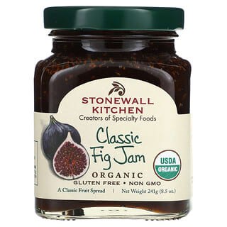 Stonewall Kitchen, Organic Classic Fig Marmelade, klassische Bio-Feigenmarmelade, 241 g (8,5 oz.)