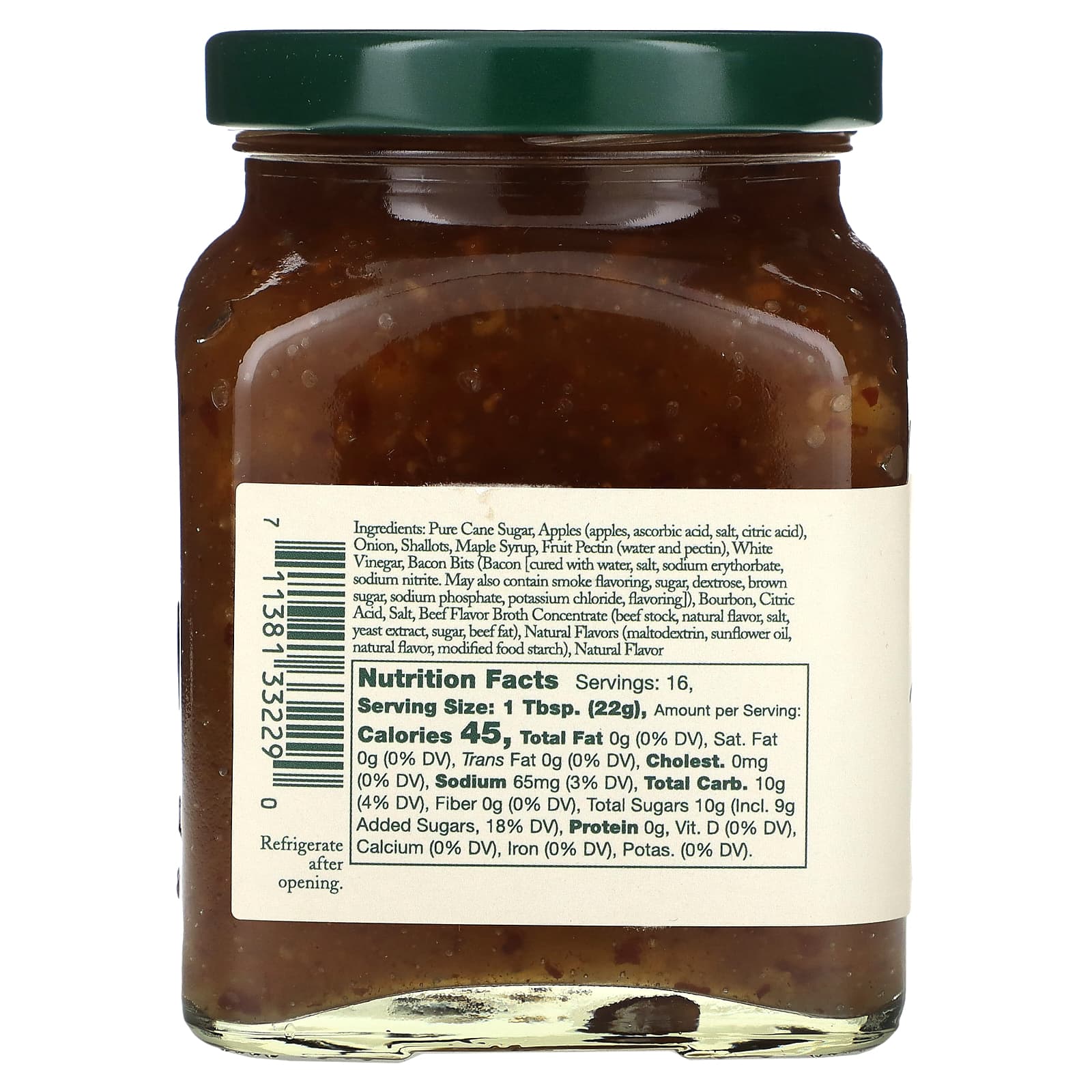 Stonewall Kitchen, Bourbon Bacon Jam , 12.5 oz (354 g)