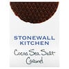 Stonewall Kitchen, Biscuit pour gaufres, Cacao et caramel, 8 biscuits pour gaufres hollandaises, 32 g chacun