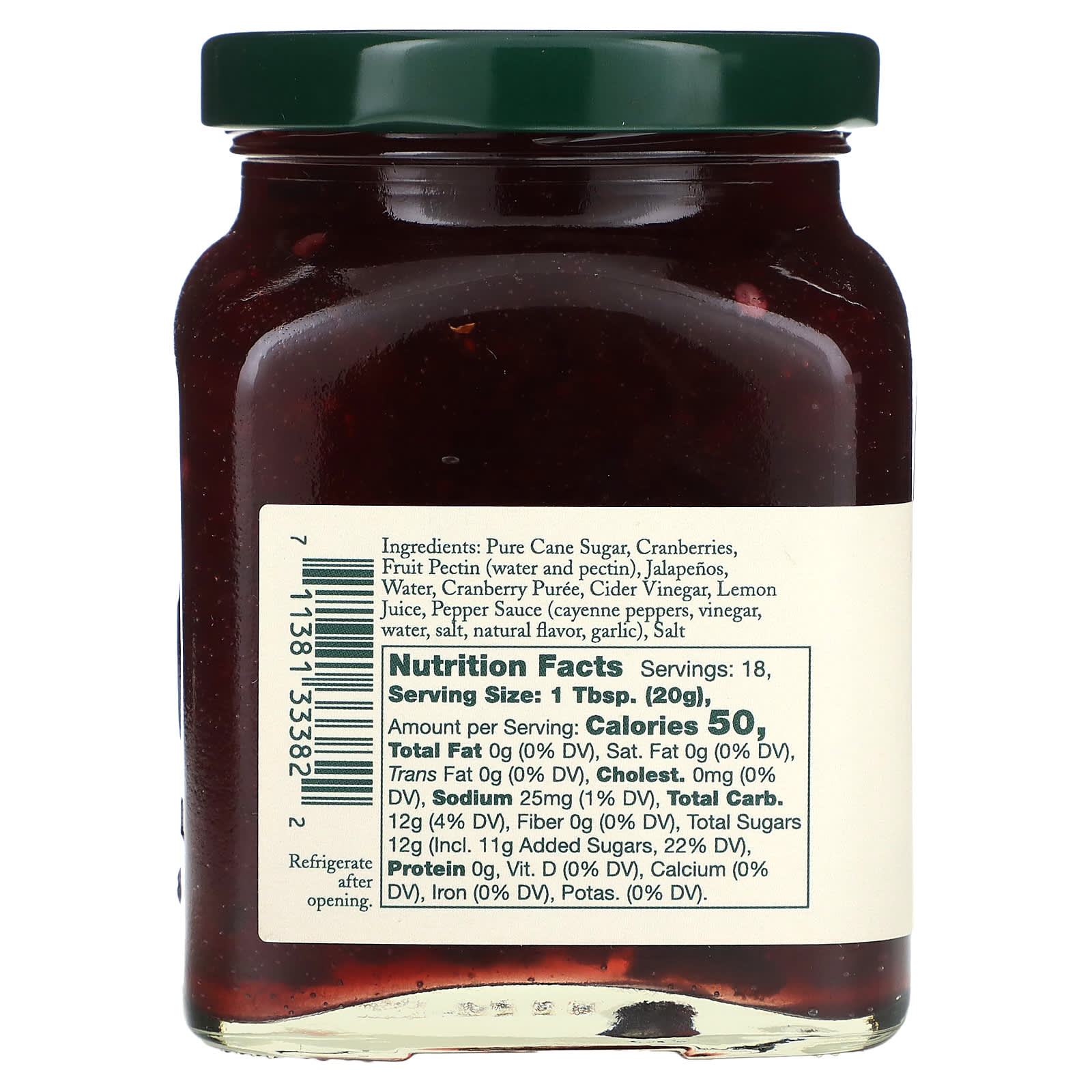 Stonewall Kitchen, Hot Pepper Cranberry Jelly, Medium , 12.75 oz (361 g)