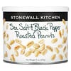 Sea Salt & Black Pepper Roasted Peanuts, 9 oz (255 g)