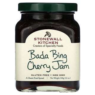 Stonewall Kitchen, Bada Bing Cherry Marmelade, Kirschmarmelade, 340 g (12 oz.)