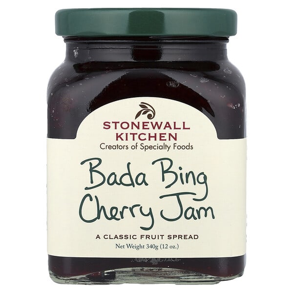 Stonewall Kitchen, Bada Bing Cherry Jam, 12 oz (340 g)