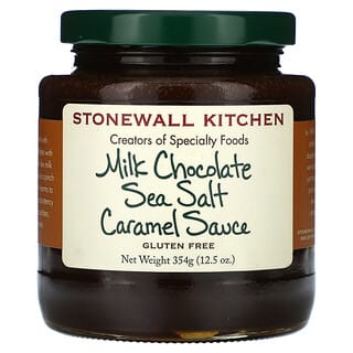Stonewall Kitchen, Chocolate ao Leite, Sal Marinho e Molho de Caramelo, 354 g (12,5 oz)