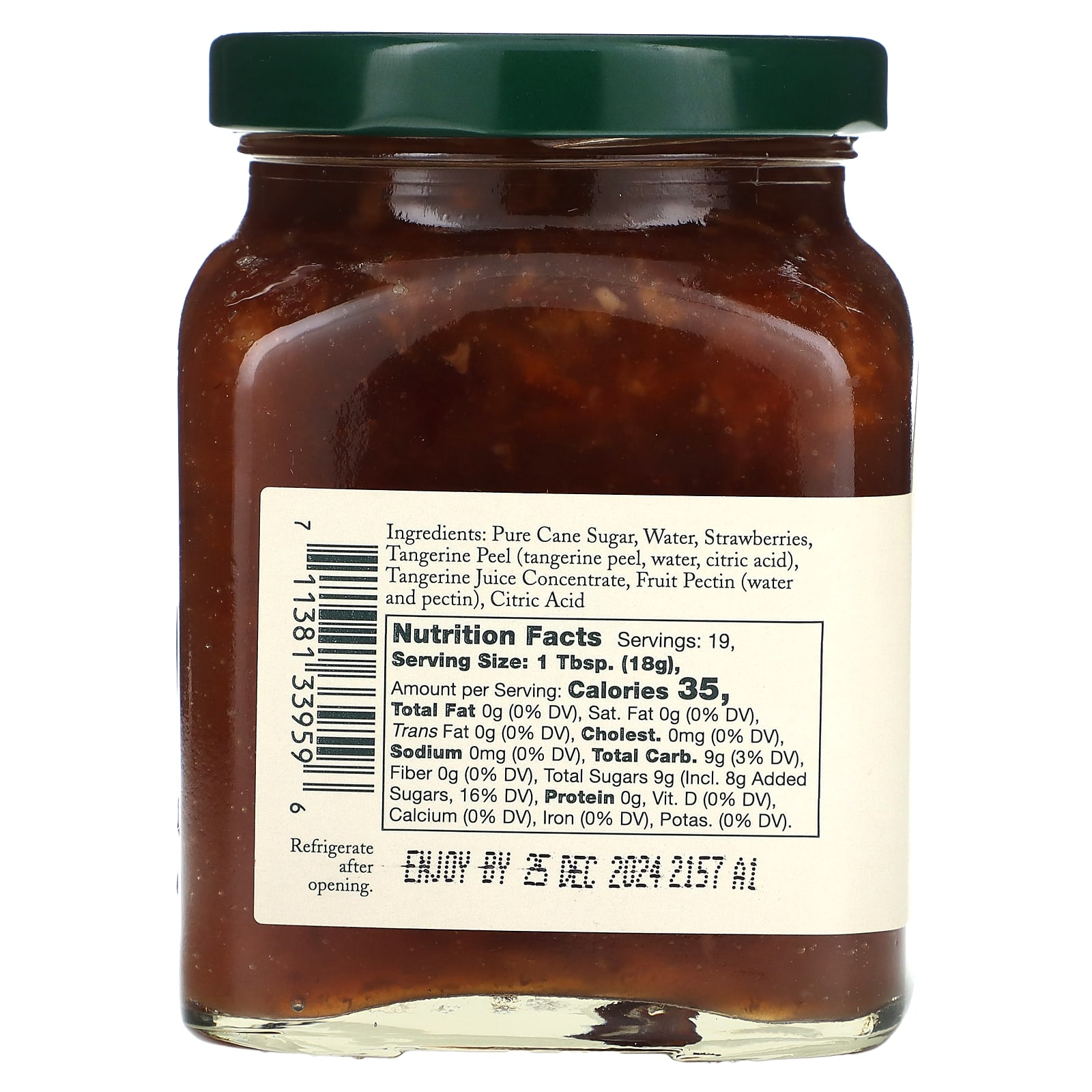 Stonewall Kitchen, Tangerine Strawberry Marmalade, 12.25 oz (347 g)