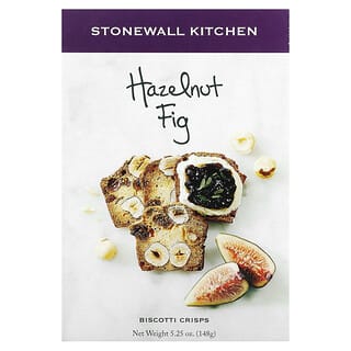 Stonewall Kitchen, Biscotti Crisps, Hazelnut Fig, 5.25 oz (148 g)