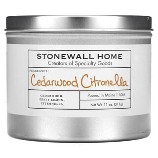 Stonewall Kitchen, Home Candle, Cedarwood Citronella, 11 oz (311 g)